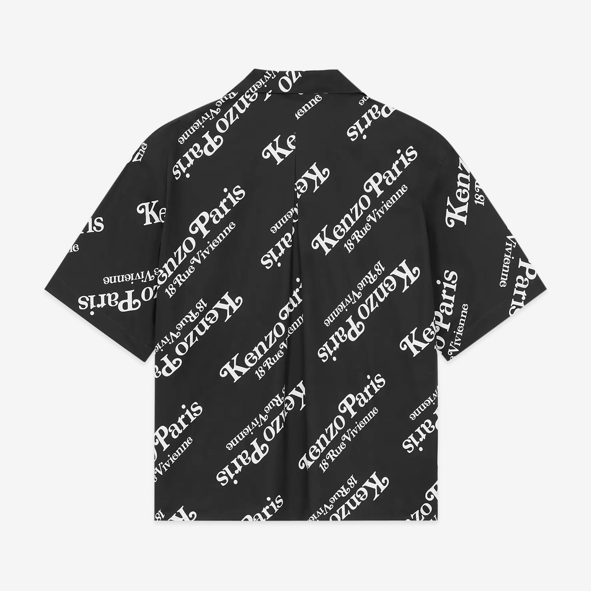 KENZO by Verdy Boxy Shirt in Black | Oversized Streetwear Fashion | Perfect for Casual Outfits, Concerts & Urban Style