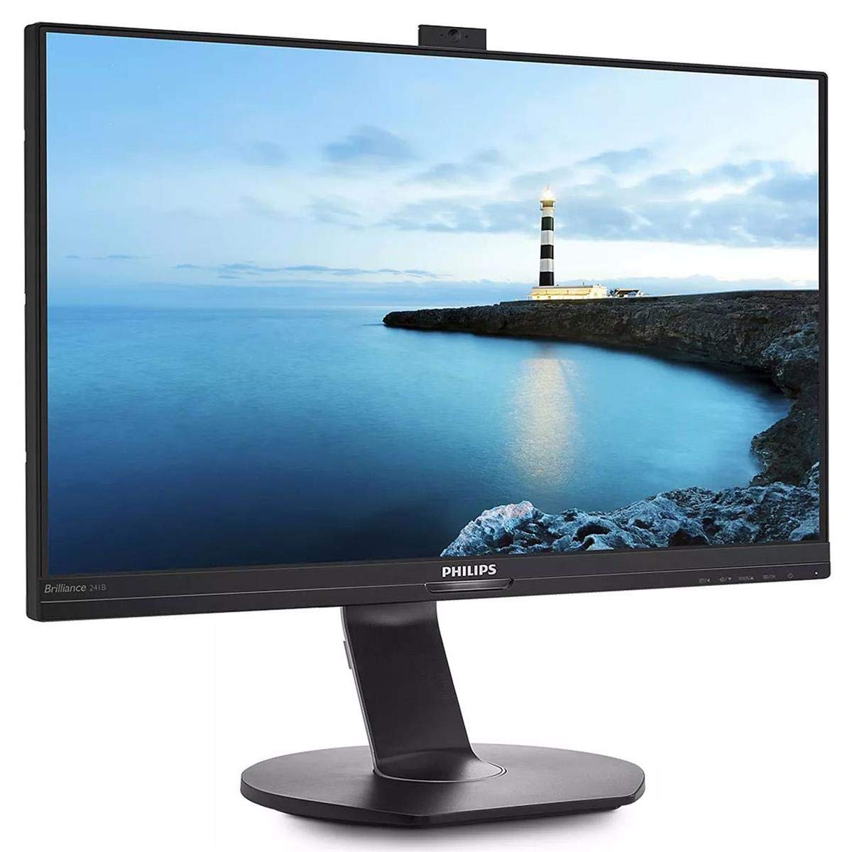 AOC 23.8 Inch Full HD LCD Monitor - 241B7QPJKEB/27 with PowerSensor, 1920x1080 Resolution, 16:9 Aspect Ratio, Textured Black - Ideal for Home Office, Gaming & Professional Work