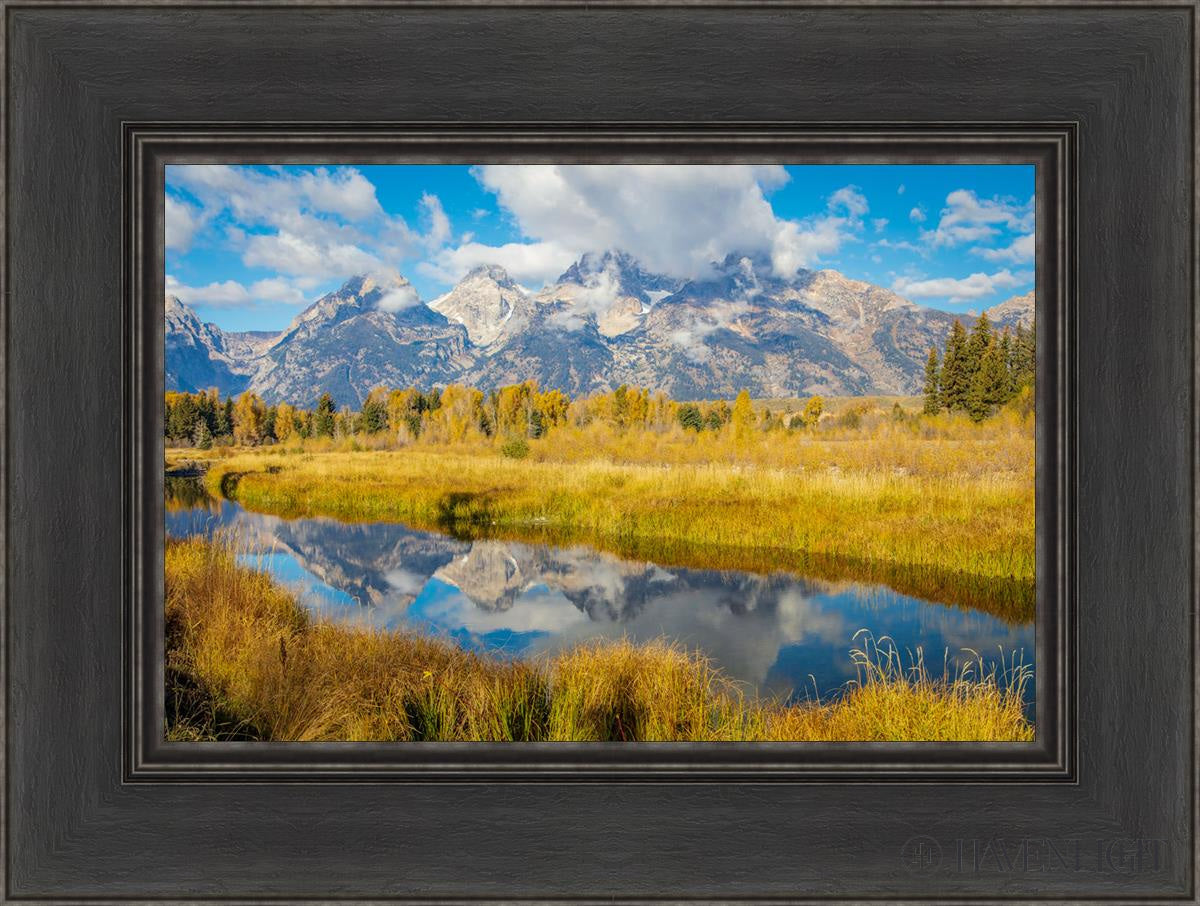 Autumn Splendor By Julie Kerr - Stunning Fall Landscape Art Print for Home & Office Decor | Perfect for Living Room, Bedroom Wall Art & Seasonal Gift