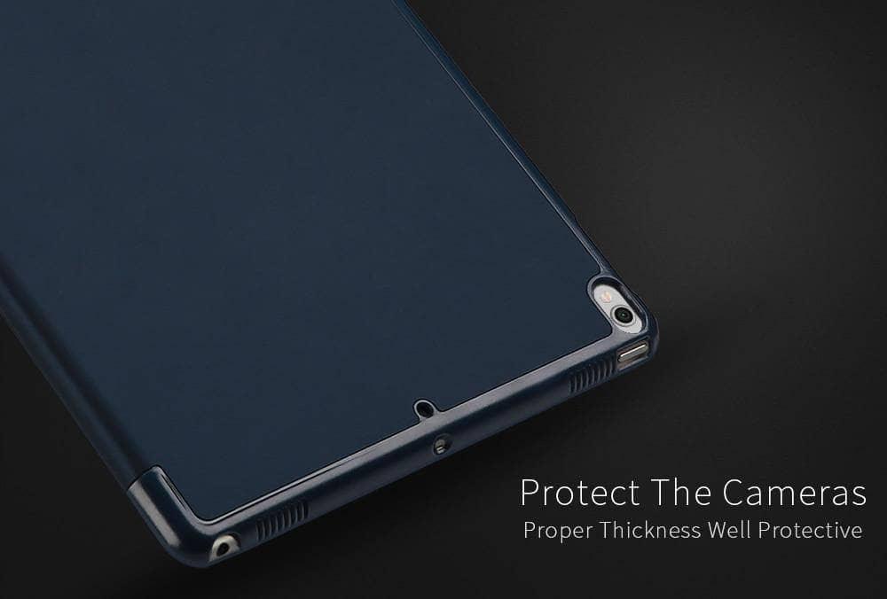 DUX DUCIS Magnetic Folding Flip Leather Case for iPad Mini 5 (2019) - Slim Protective Cover with Stand for Reading, Watching & Travel