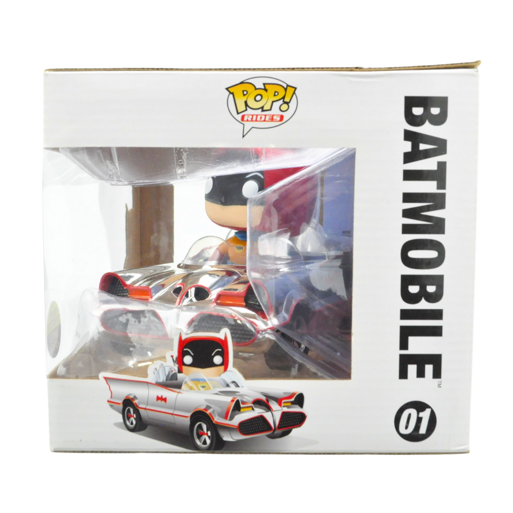 Funko Pop! Batmobile Chrome Batman Rides Toy Tokyo Exclusive Collectible - Perfect for DC Fans, Gift for Collectors & Home Decor
