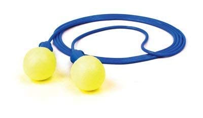 3M 318-1009 Corded Ear Plugs - 30dB Noise Reduction, 100 Pack - Hearing Protection for Construction, Shooting, Concerts & Sleeping