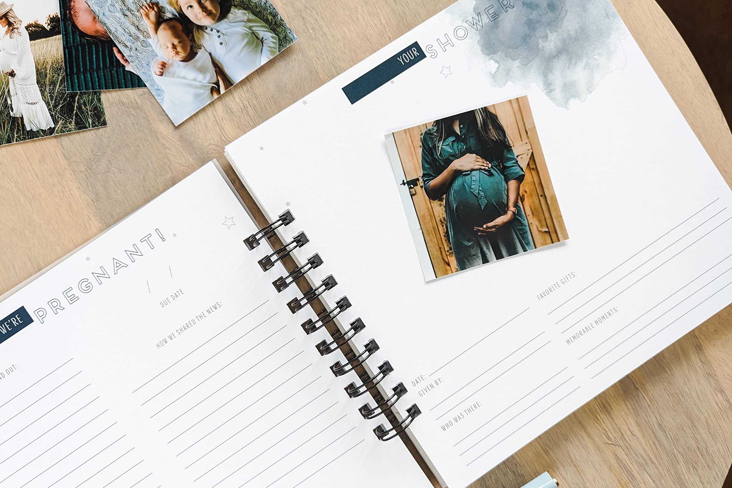 To the Moon and Back Baby Memory Book - First Year Scrapbook Album for Baby Girls & Boys | Gender Neutral LGBTQ Friendly Baby Journal | Perfect for Recording Milestones, Photos & Memories (Newborn to 1 Year)