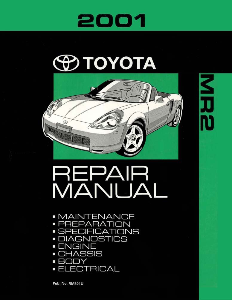 2001 Toyota MR-2 OEM Factory Service Repair Manual - Complete Engine & Drivetrain Guide | DIY Maintenance & Restoration Projects for Enthusiasts
