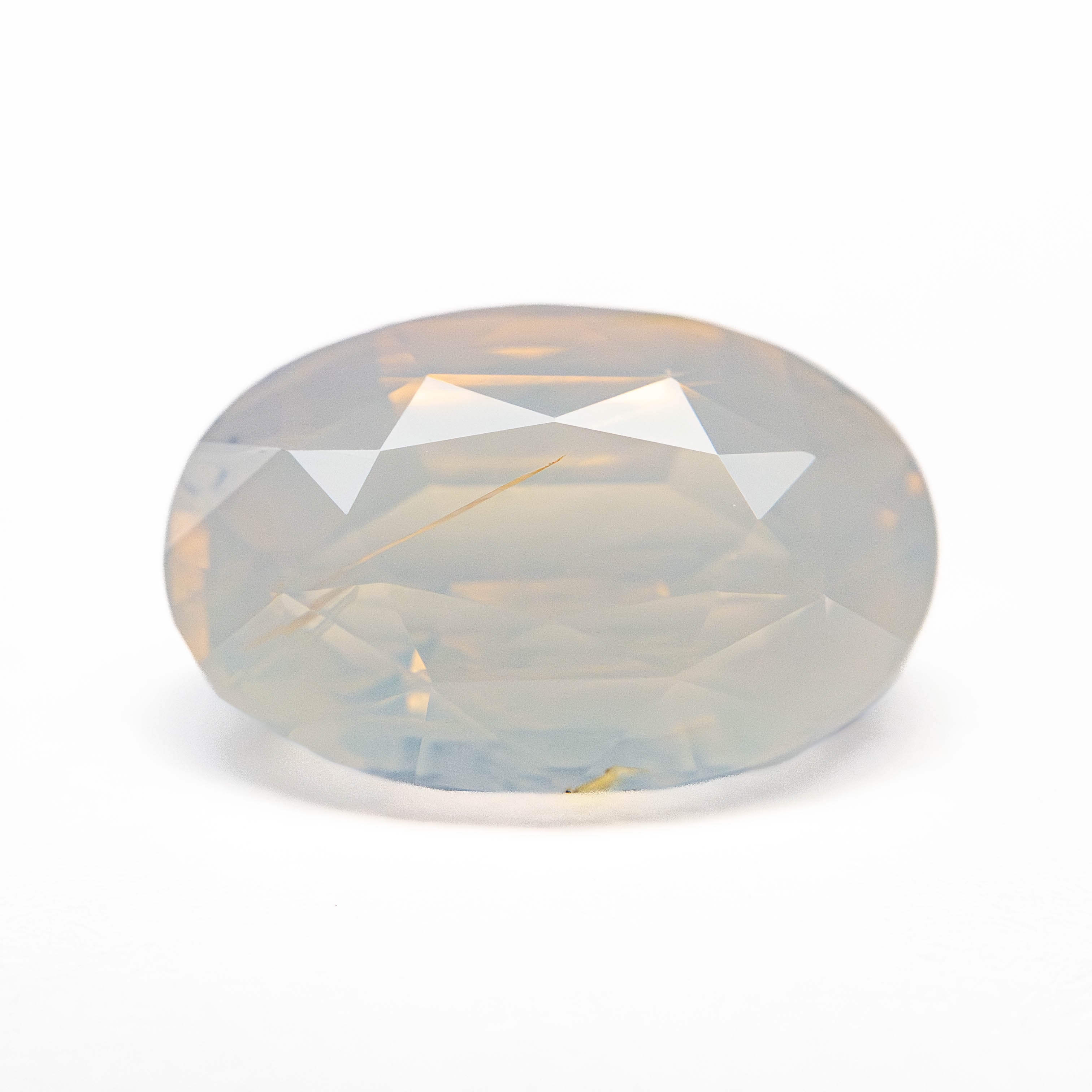 5.23ct Oval Brilliant Blue Sapphire Gemstone - 12.20x7.96x6.09mm Natural Loose Stone for Jewelry Making, Engagement Rings & Necklace Pendants