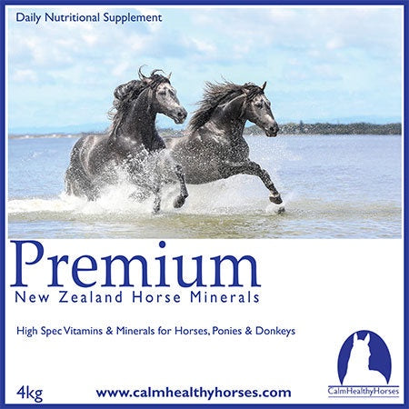 Calm Healthy Horses Premium NZ Horse Minerals 20kg - Essential Equine Supplement for Optimal Health & Performance - Perfect for Training, Competition & Daily Care