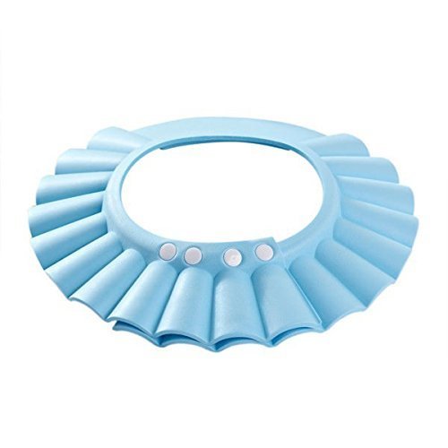 DHYANI Soft & Adjustable Baby Shower Cap for Kids - Waterproof Bathing Hat for Toddler Hair Protection - Perfect for Bath Time, Swimming & Sensitive Scalp Care