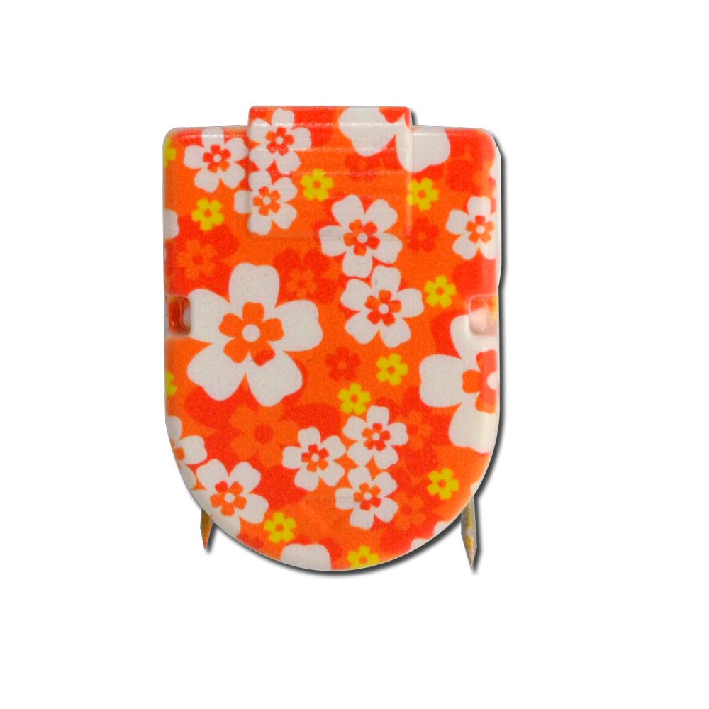 StockPins Floral Cubicle Clips - Set of 5 Decorative Office Binder Clips - Holds 40 Pages Securely - Perfect for Home, Office & School Organization - Great for Paperwork, Notes & Bulletin Boards