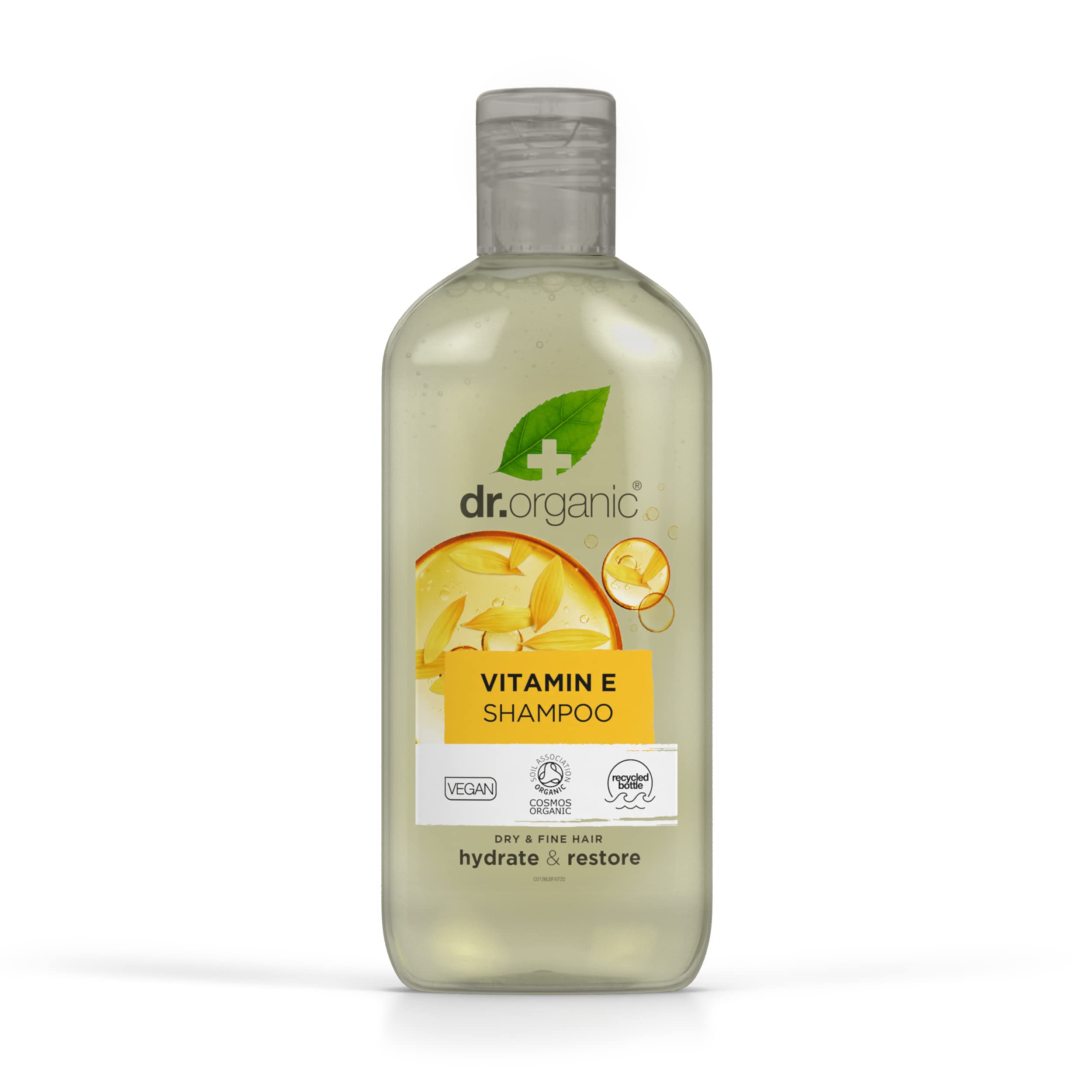Organic Doctor Vitamin E Shampoo for Hair Growth & Repair - 9 fl oz Natural & Nourishing - Perfect for Dry, Damaged Hair & Scalp Care