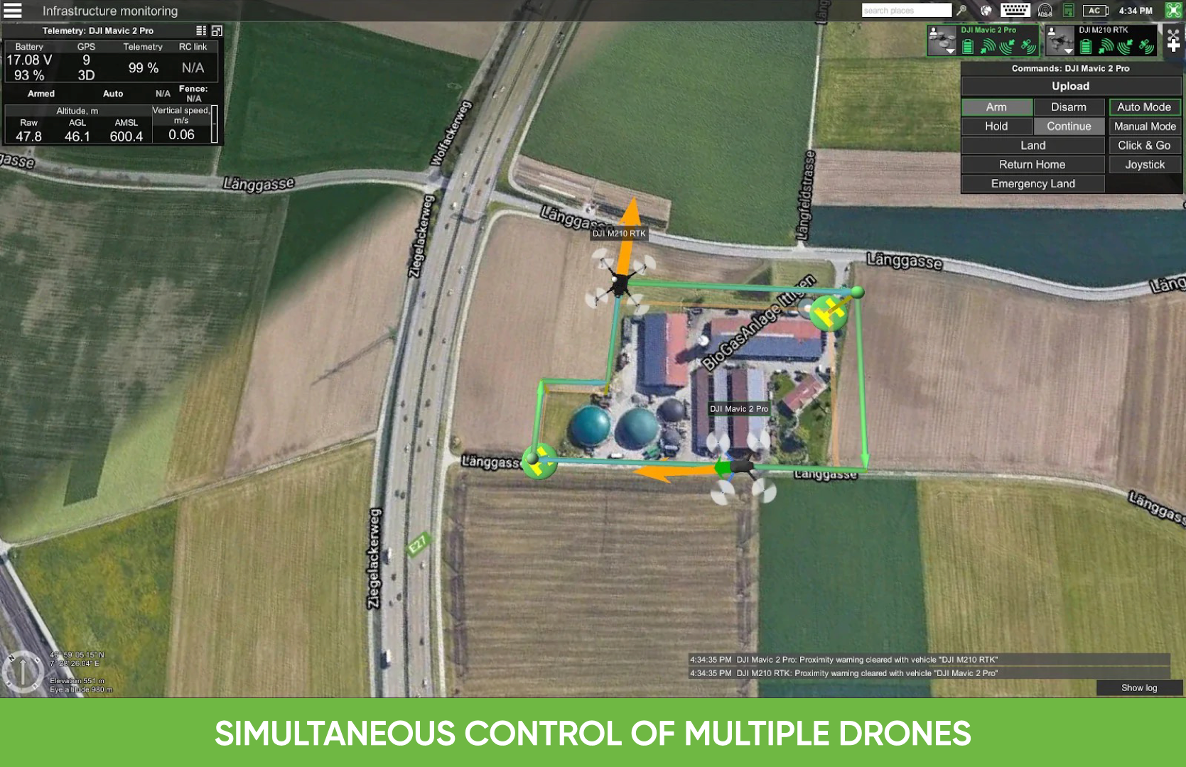 UgCS Commander Perpetual License - Professional Drone Flight Planning Software for Mapping, Surveying & Inspection | Ideal for Aerial Photography, Construction Sites & Agricultural Monitoring