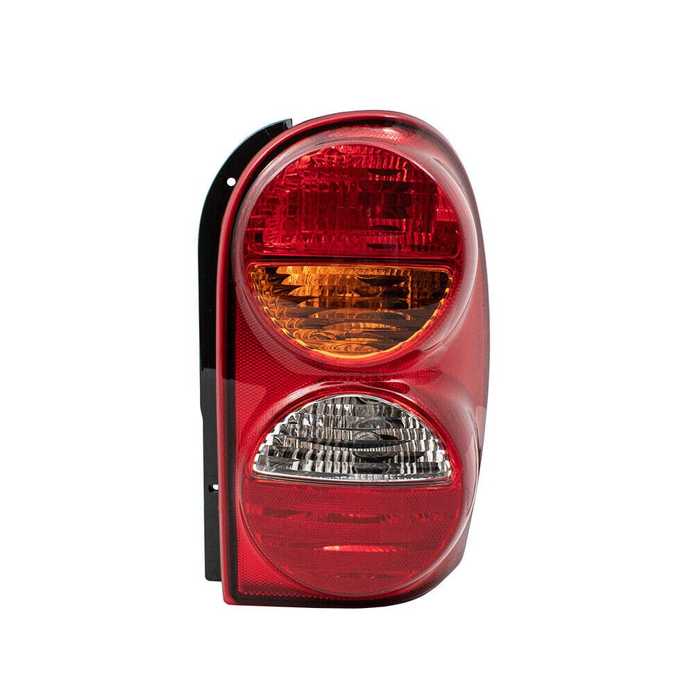 02-04 Jeep Liberty Taillight Taillamp Assembly with Harness & Bulbs - Replacement LED Tail Light for Rear Safety & Style Upgrade - Perfect for Off-Roading, Night Driving & Vehicle Customization