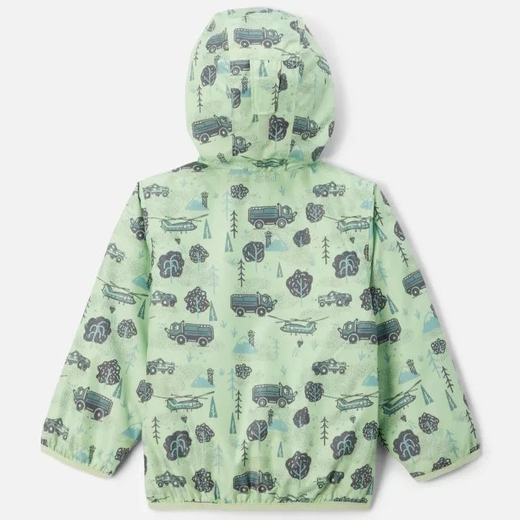 Columbia Sage Leaf Forest Infant Mini Pixel Grabber Jacket - Waterproof & Windproof Baby Winter Jacket for Outdoor Adventures, Hiking & Playtime