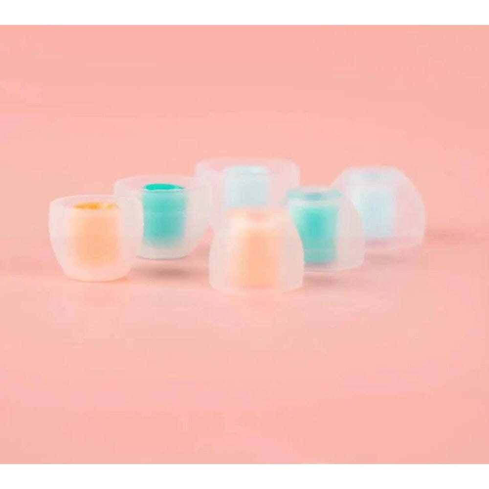 DUNU Candy Silicone Eartips for 4.5mm & 6mm Nozzle - Comfortable Noise Isolating Ear Tips for In-Ear Monitors | Perfect for Music, Gaming & Workouts