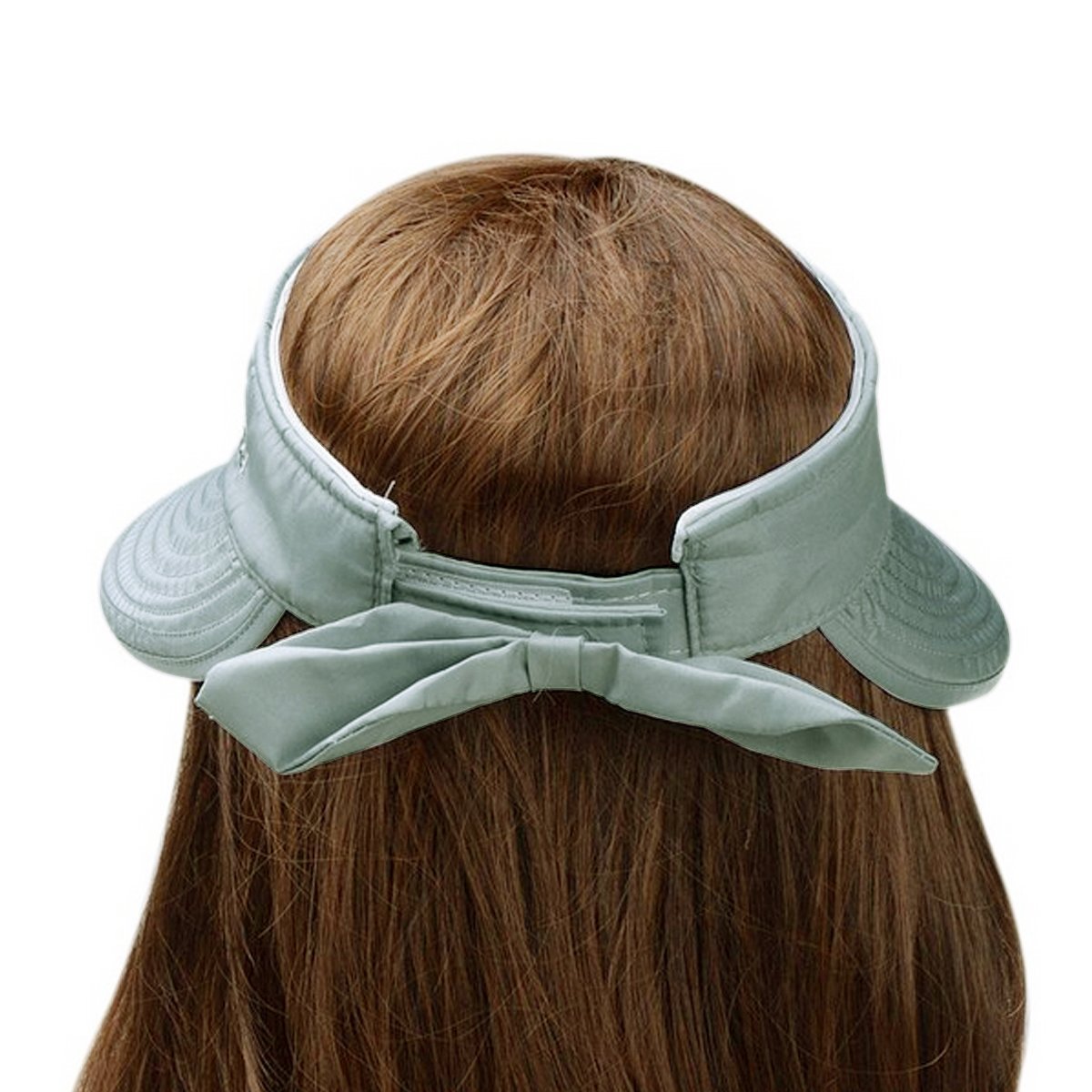 Asian Women's Bowknot Sun Hat - Wide Brim UV Protection Visor Cap for Summer Beach, Travel & Outdoor Activities