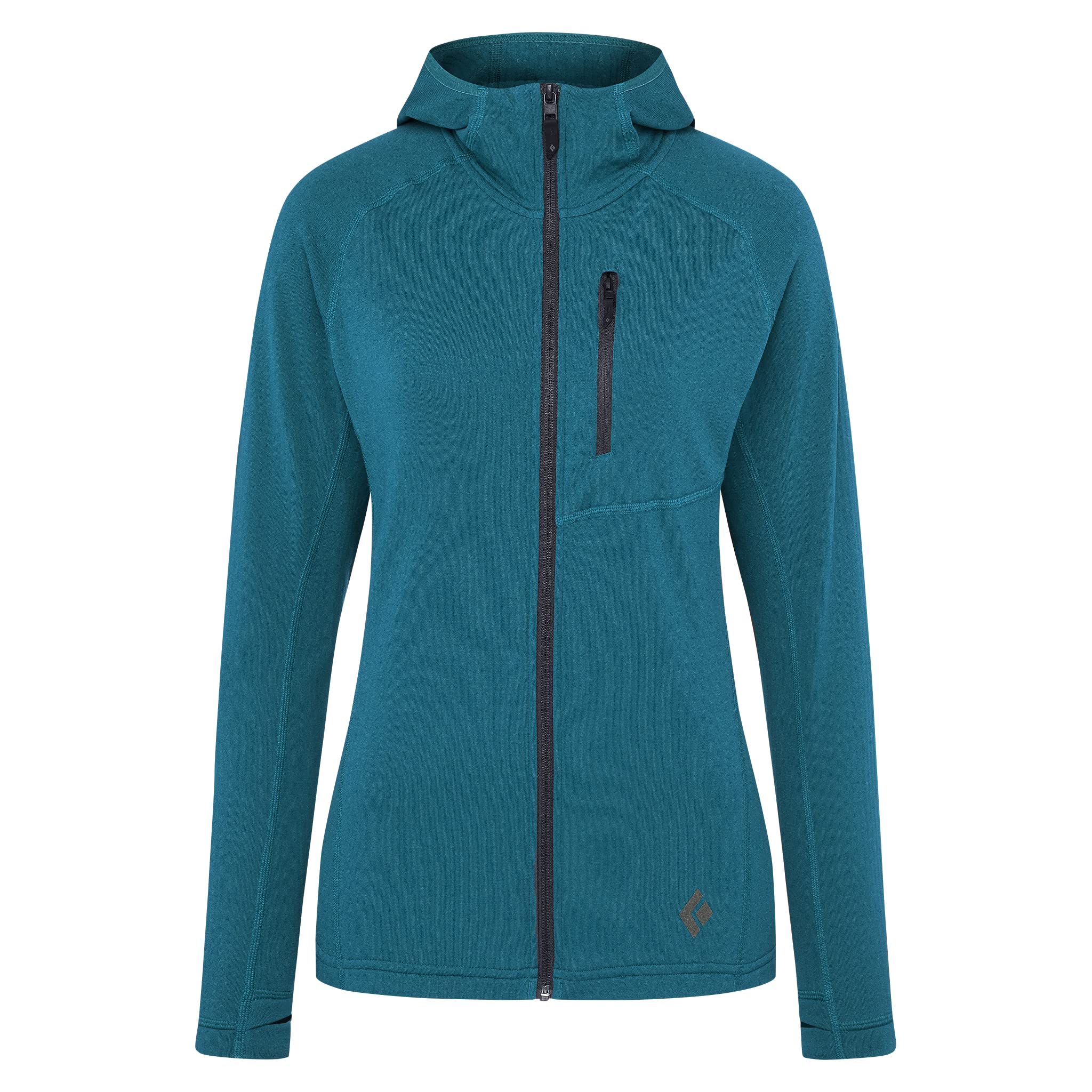 Black Diamond Women's Hoodie - Soft Fleece Pullover with Front Pocket for Outdoor & Casual Wear | Hiking, Camping, Everyday Comfort