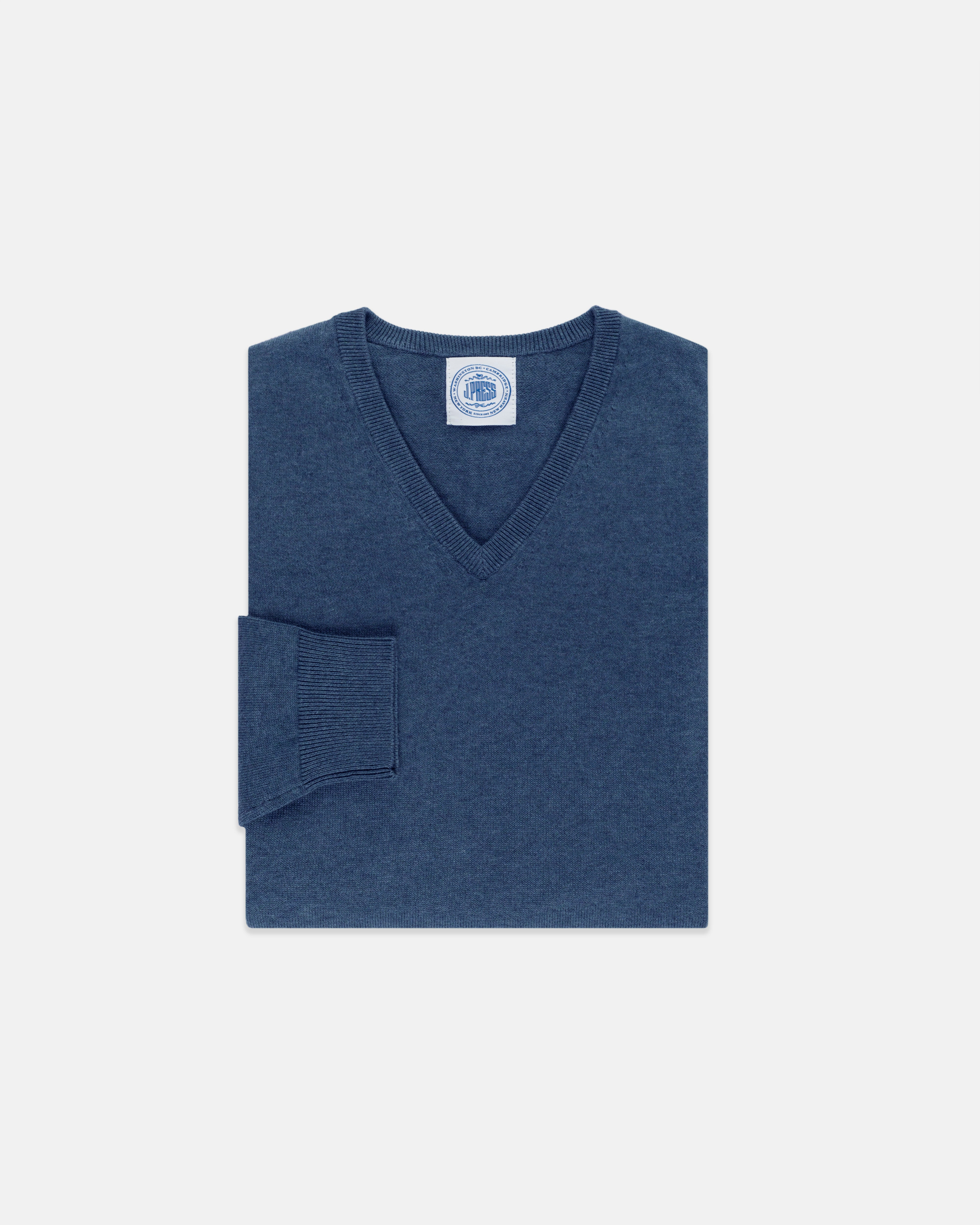 Soft Cotton Cashmere V-Neck Sweater for Women - Cozy Winter Pullover, Casual & Office Wear