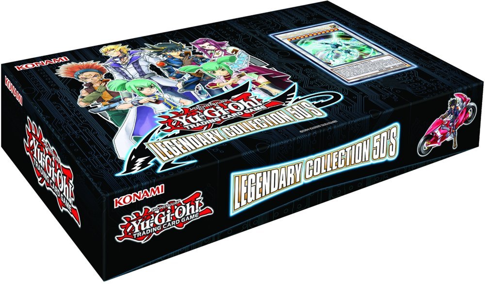 Yu-Gi-Oh! TCG Legendary Collection 5D's Box Set - 48 Cards (5 Mega Pack Boosters + 3 Promo Cards) | Official Trading Card Game | Perfect for Collectors & Duelists | Great for Tournaments, Game Nights & Gift Giving