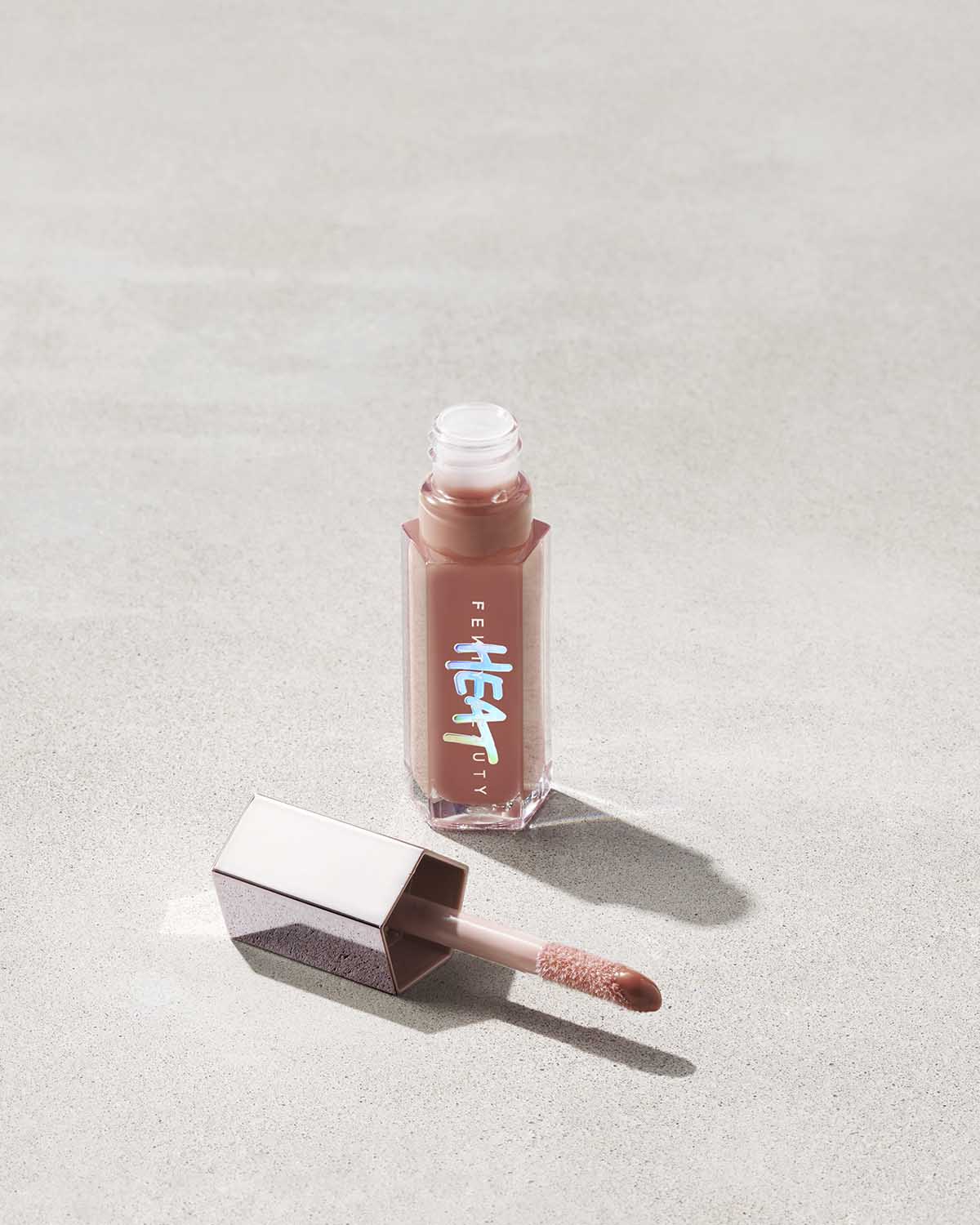 Fenty Beauty Gloss Bomb Heat Universal Lip Luminizer & Plumper - Fenty Glow Heat Shimmering Lip Gloss for Full Lips | Perfect for Day, Night & Special Occasions