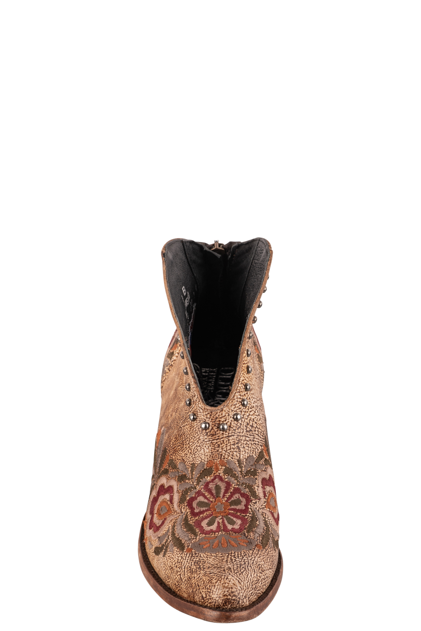Old Gringo Janely Short Booties for Women - Stylish Tawny Western Ankle Boots for Casual Outfits & Country Events