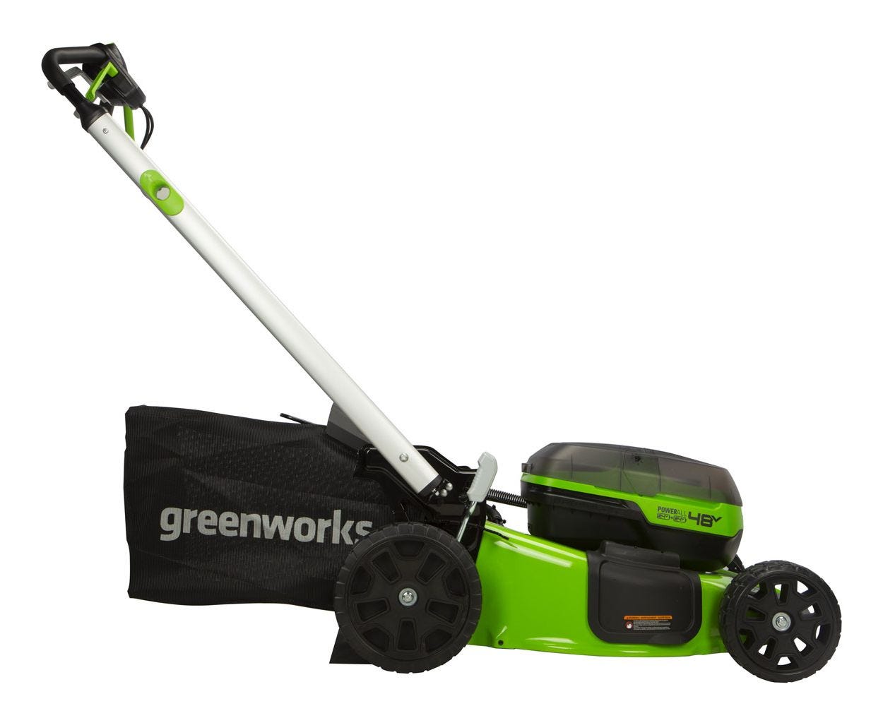 48V (2x24V) 21-Inch Cordless Self-Propelled Lawn Mower with 4.0Ah USB Batteries & Dual Port Chargers - Perfect for Large Yards and Landscaping Professionals