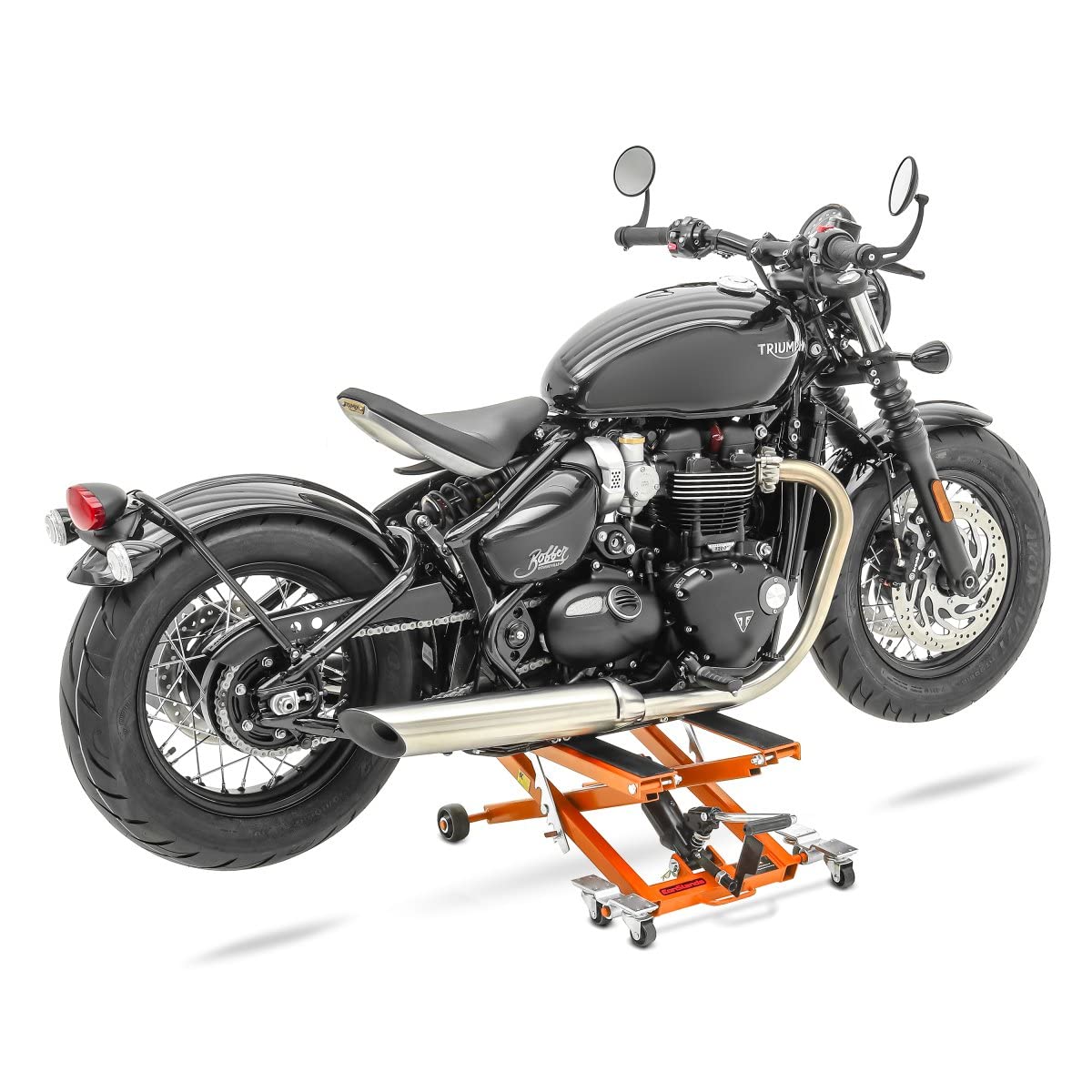 XL Motorcycle Scissor Lift - Heavy Duty Hydraulic Jack for Suzuki LS650 Savage & Other Bikes | Perfect for Garage Repairs, Maintenance & Storage