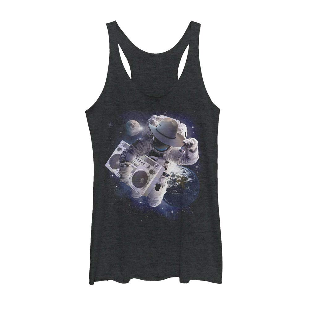 LOST GODS Women's Houston in Space Racerback Tank Top - Stylish Workout & Yoga Top for Women | Perfect for Gym, Running & Casual Wear