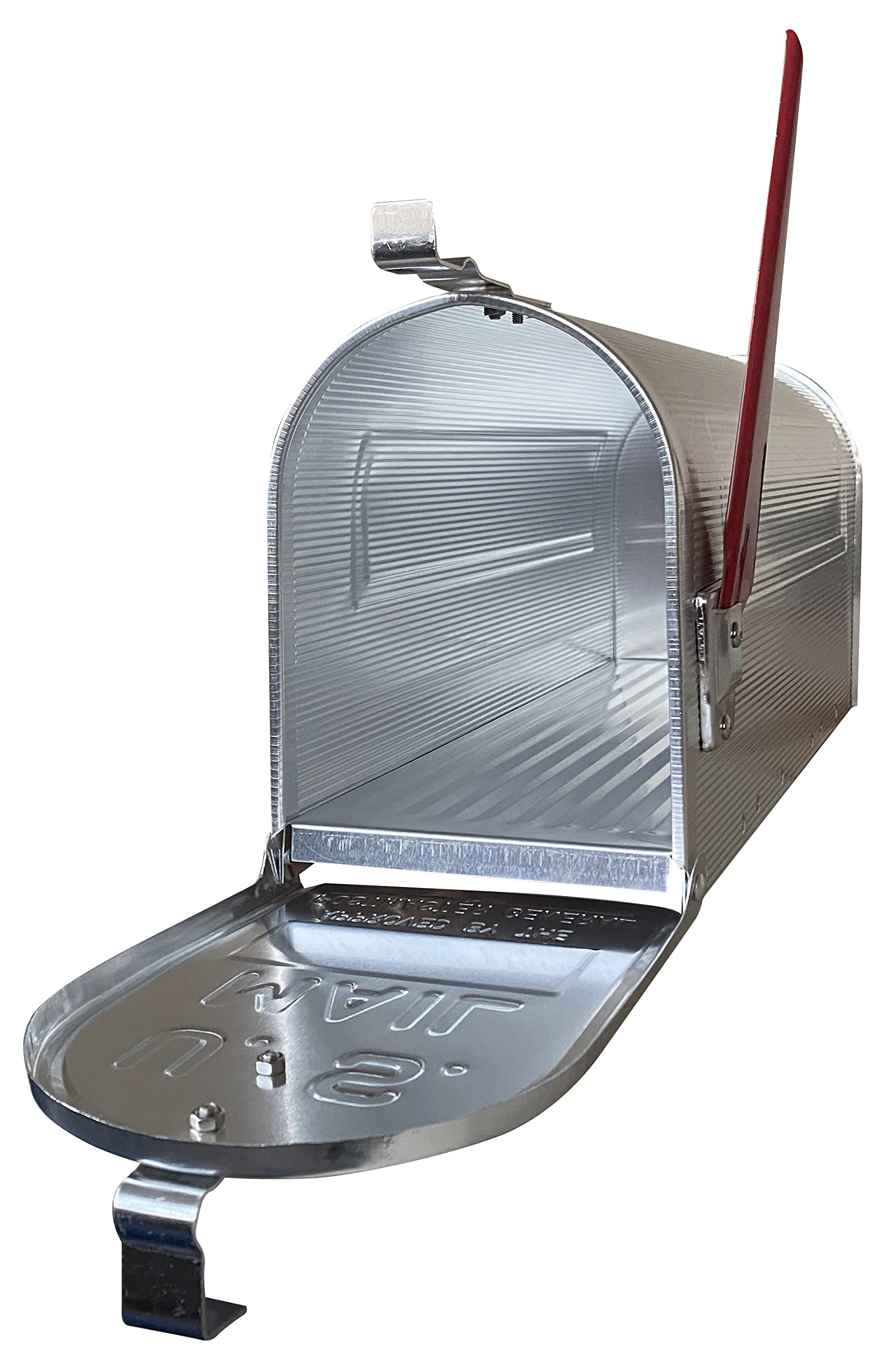 BUZON Outdoor Aluminum Pedestal - Silver Finish for Patio, Deck, and Balcony Furniture Support - Weather-Resistant & Durable