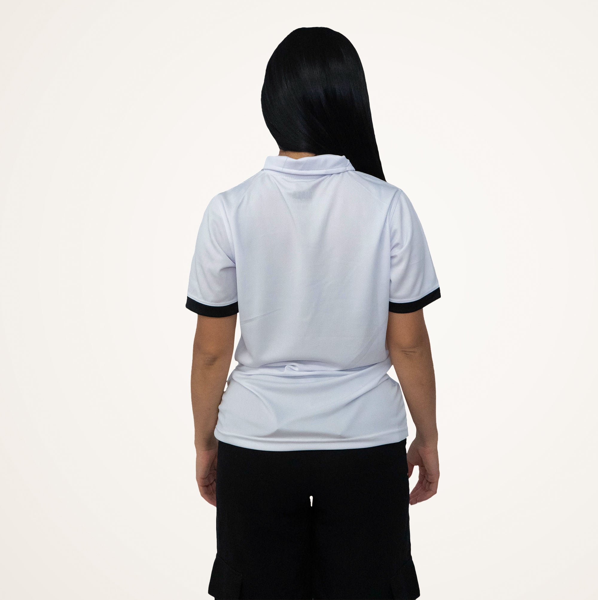 Brooklyn FC Women's White Polo Shirt - Breathable & Stylish Soccer Jersey for Women - Perfect for Training, Matches & Casual Wear