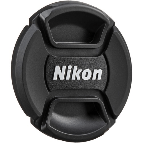 Nikon LC 58 Snap-On Front Lens Cap 58mm - Durable Camera Lens Cover for Nikon DSLR & Mirrorless Cameras - Perfect for Travel, Photography & Outdoor Adventures