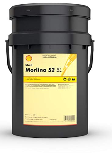 Shell Morlina S2 BL 10 Special Application Bearing & Circulating Oil - 20L (5.3 Gal) - High Performance Lubricant for Industrial Machinery, Wind Turbines & Heavy Equipment