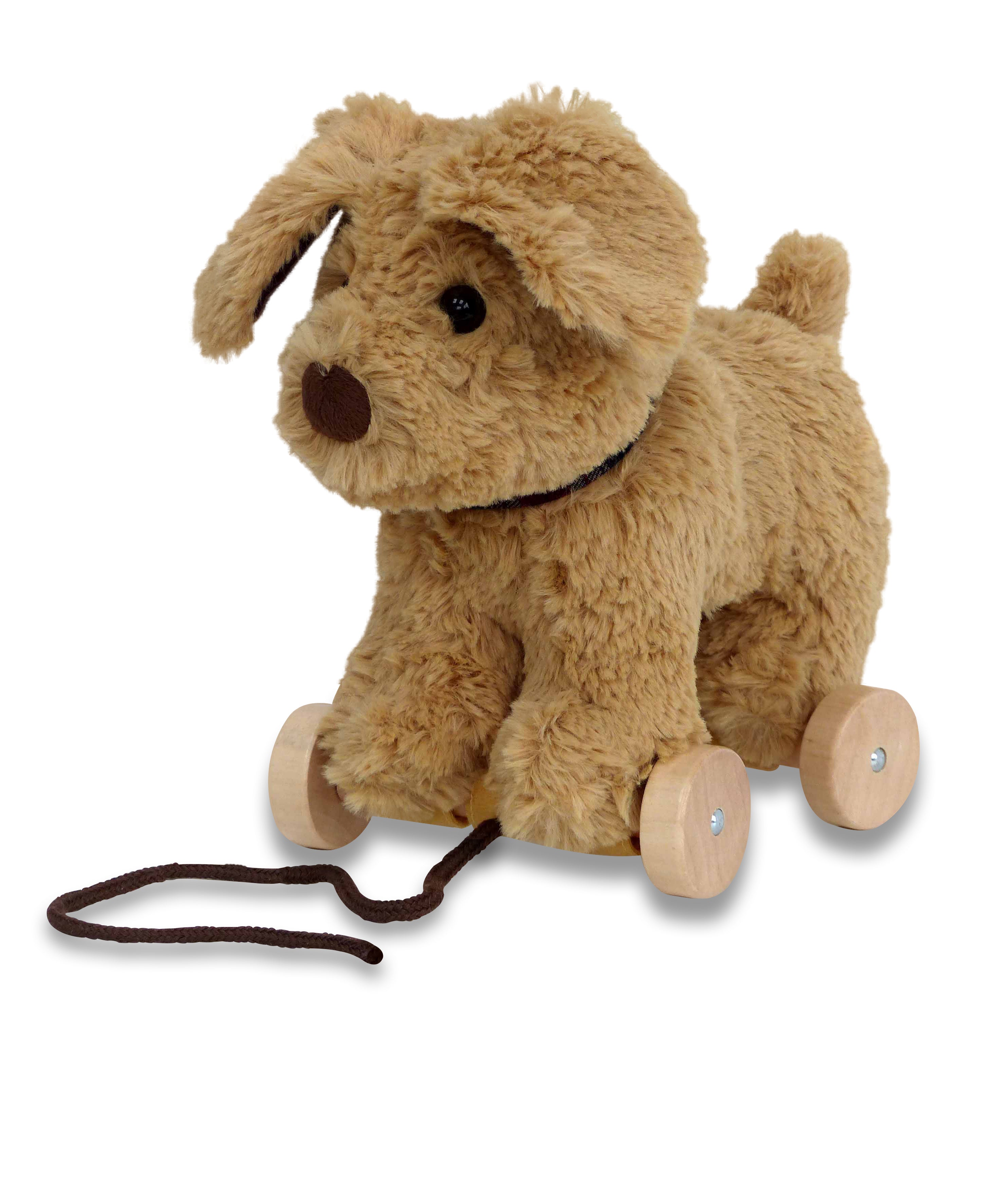 Dexter Dog Pull Along Toy - Interactive Pet Toy for Dogs, Fun Chew & Tug Toy for Puppies & Small Dogs - Perfect for Playtime, Training & Bonding