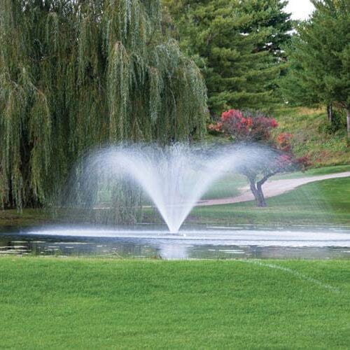 Kasco VFX Aerating Fountain - High-Efficiency Pond & Lake Aeration System for Water Quality Improvement | Perfect for Backyard Ponds, Lakes & Water Gardens