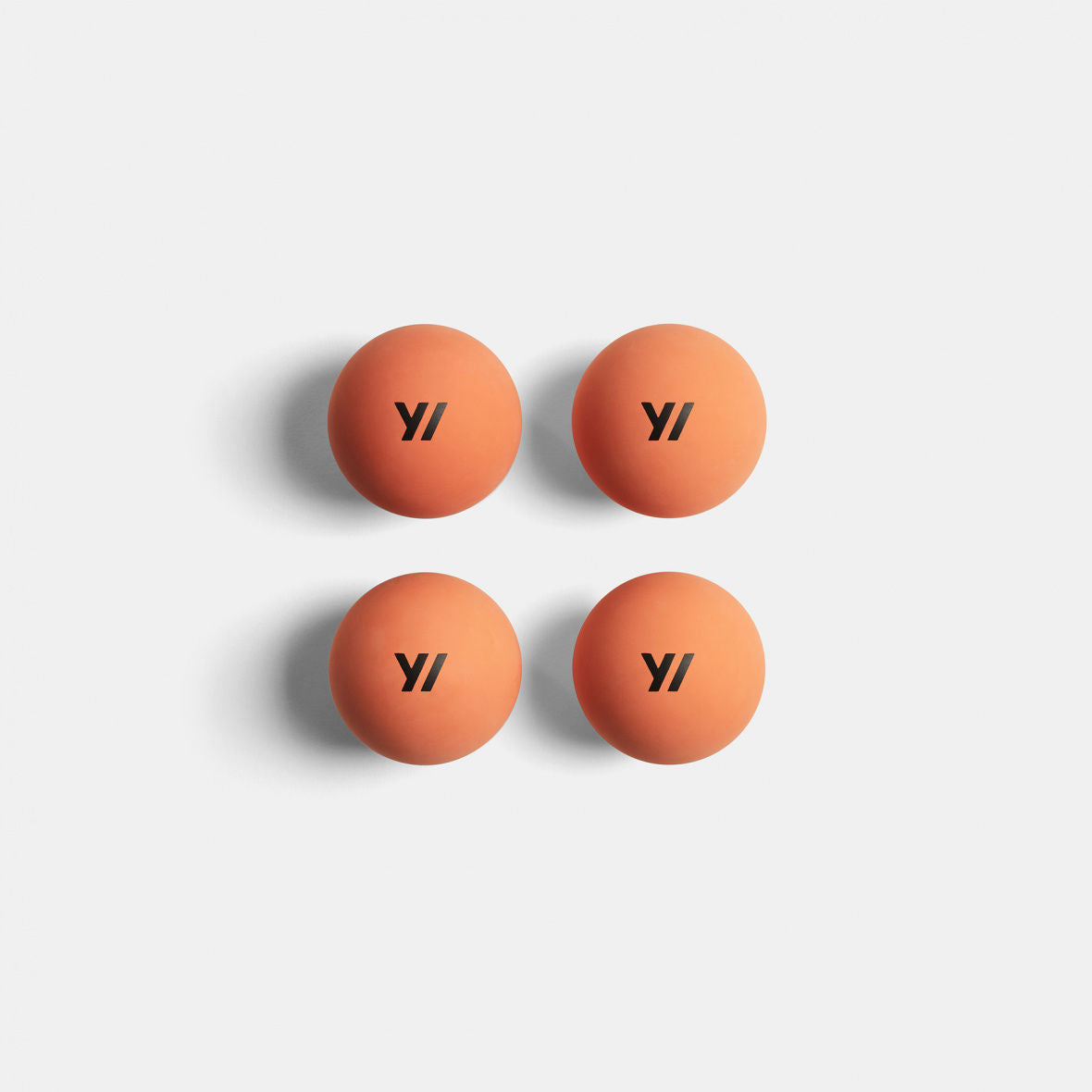 Set of 4 Yosemite Paddle Balls - Orange Outdoor Game Set for Beach, Park, and Backyard Fun - Perfect for Family Gatherings and Outdoor Activities