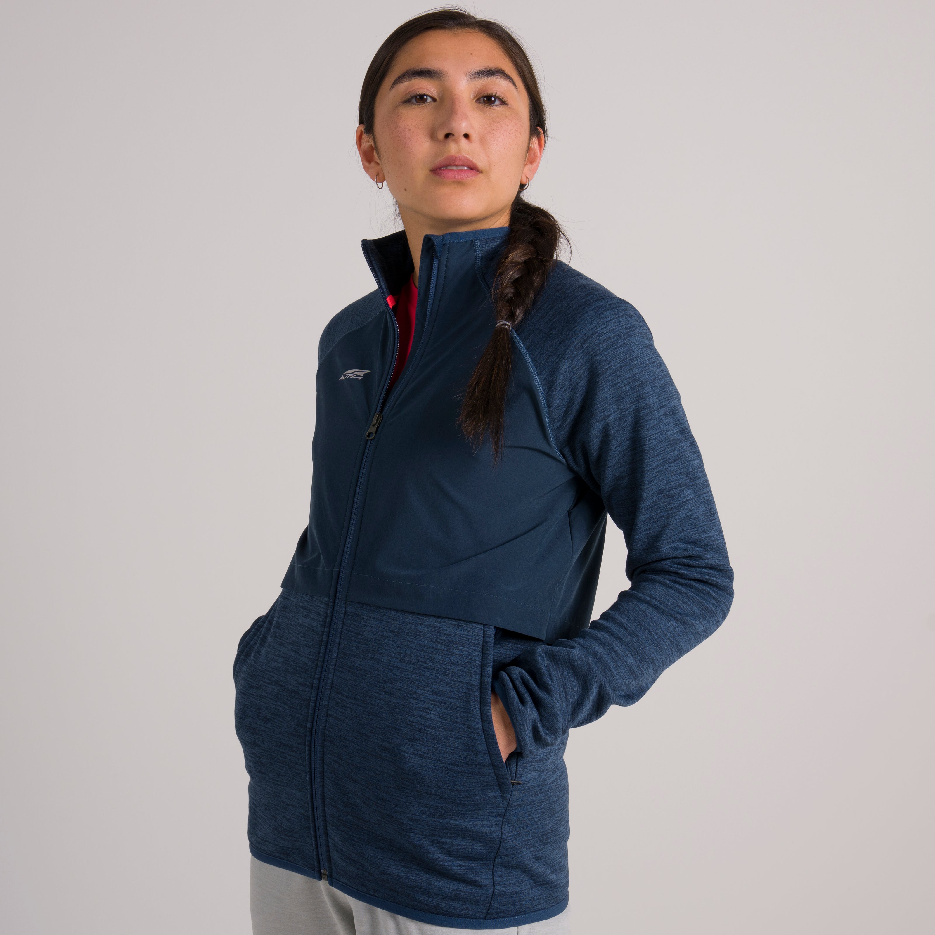 Women's Lightweight Waterproof Hybrid Jacket for Outdoor Hiking, Travel & Everyday Wear | Windproof & Breathable Raincoat