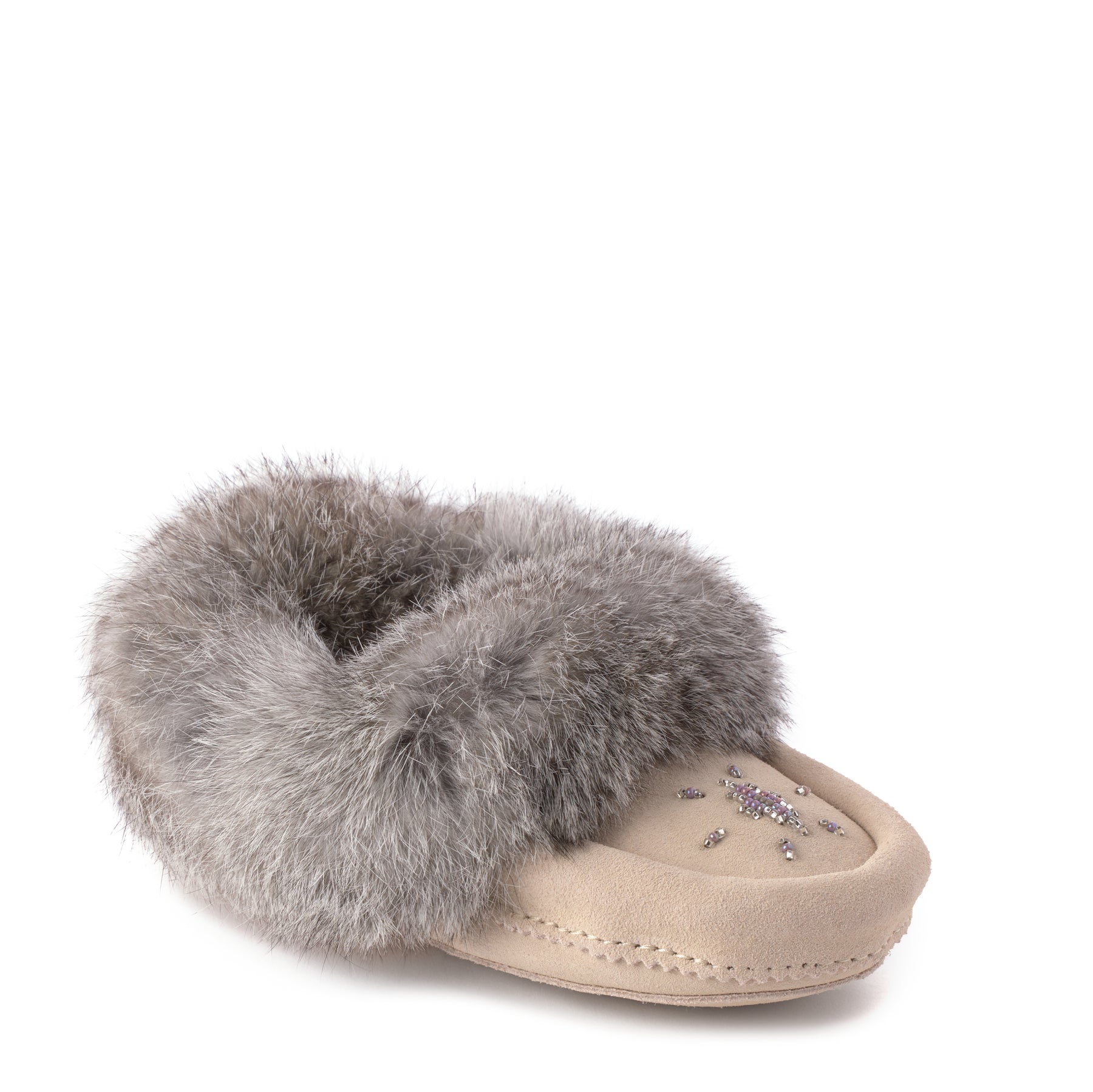Soft Leather Kids Mini Moccasin Shoes - Comfortable & Lightweight for Indoor/Outdoor Play - Perfect for Toddlers, Preschoolers & First Walkers