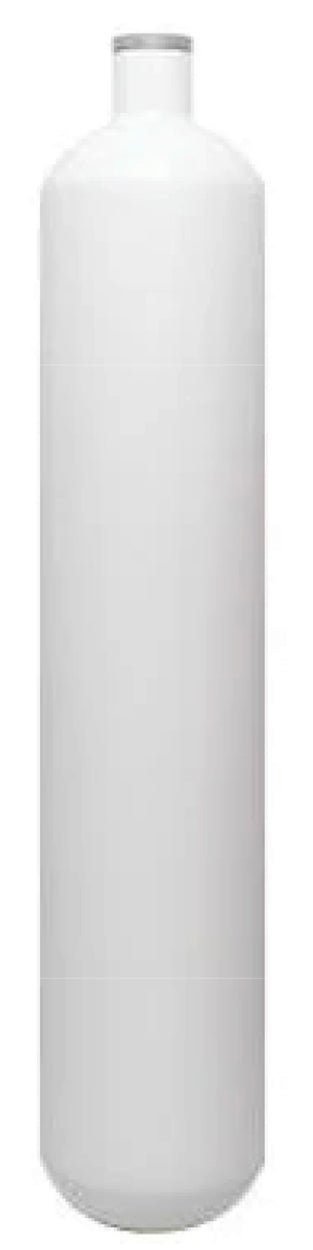 BTS 3L White Standard 300 Bar Steel Cylinder A16116619 - High Pressure Gas Tank for Scuba Diving, Paintball & Industrial Use