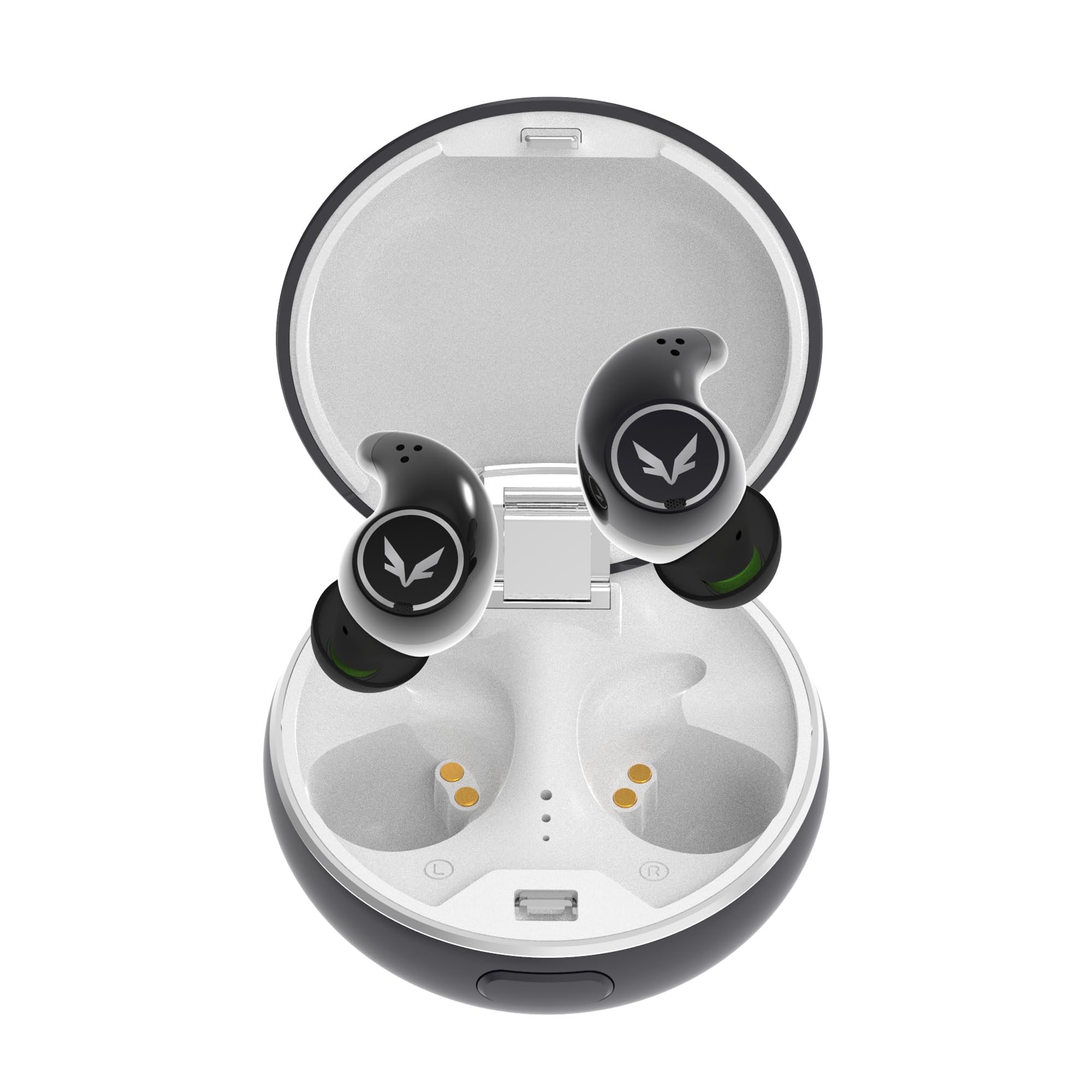 mifo Sleep Headphones for Side Sleepers - Wireless Bluetooth Earbuds with AMOLED Touchscreen, 8GB Storage, Active Noise Cancelling (ANC), Built-in Sleep & Meditation Sounds, White Noise & Audiobooks - Perfect for Nighttime Relaxation, Travel & Insomnia Relief