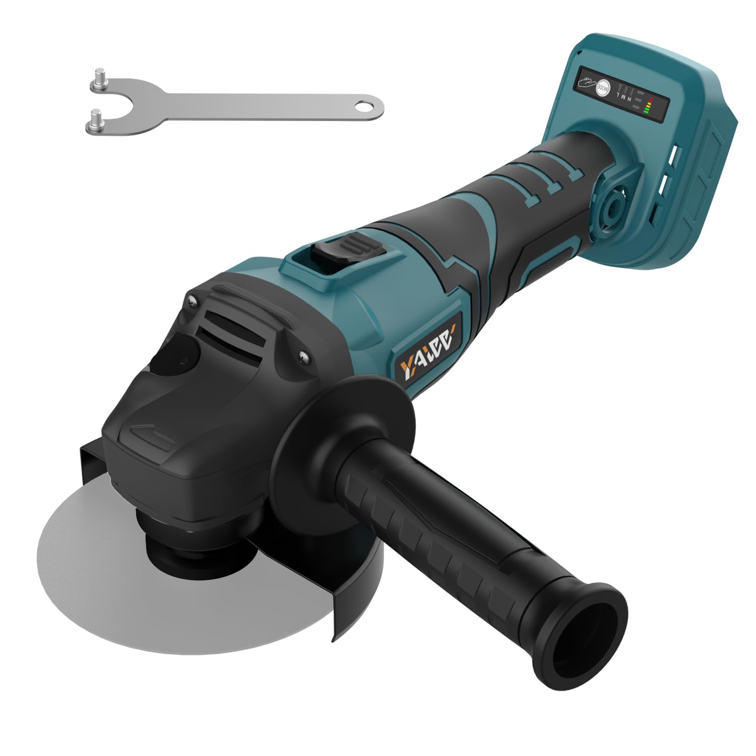 **Makita 18V Cordless Angle Grinder - 3 Speed Adjustable Brushless Motor, 8500 RPM, 5/8''-11 Spindle, Compatible with 4-1/2'' Wheels for Cutting & Grinding (Battery Not Included) - Perfect for Metalwork, Woodworking & DIY Projects**