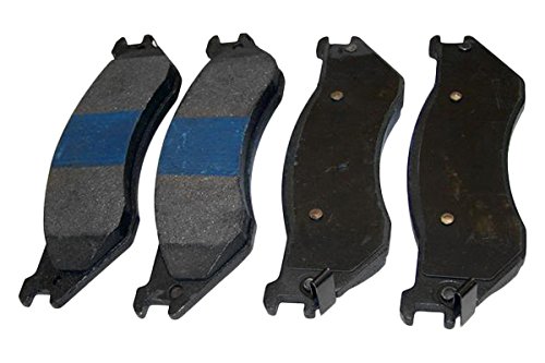 APDTY 108600 Brake Pad Set - Replacement for 5018563AA - High Performance Brake Pads for Smooth & Safe Driving - Perfect for Daily Commute & Highway Use