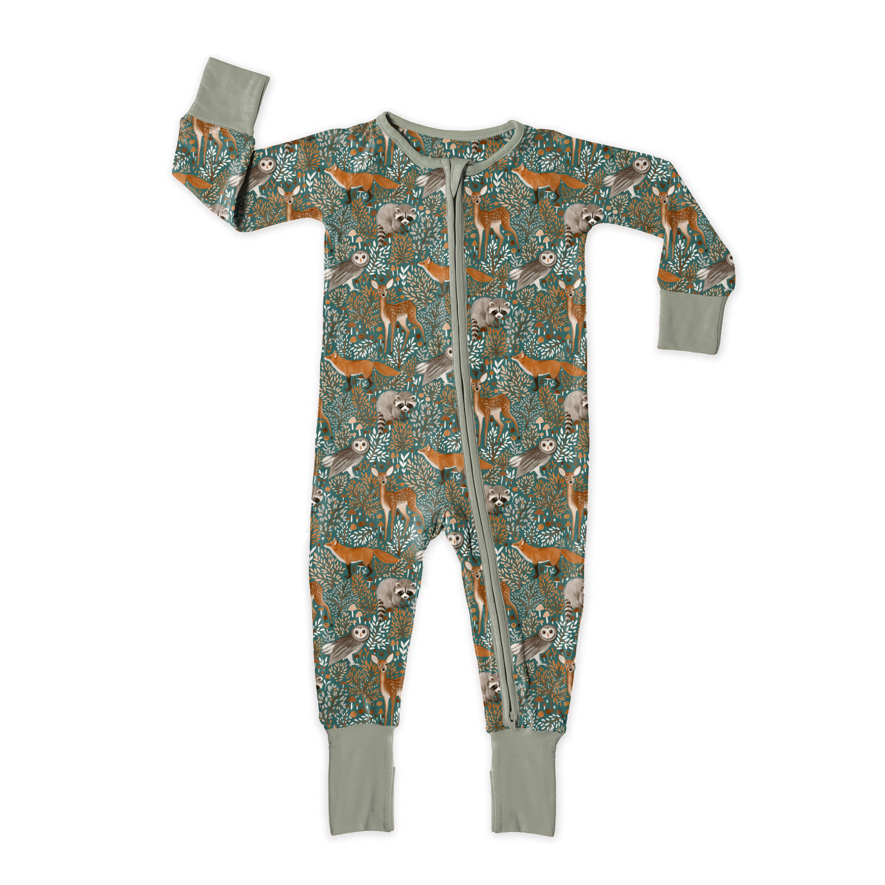 Stylish Teal Thicket Zip Romper for Women - Comfortable & Trendy Jumpsuit for Casual Outings, Date Nights & Summer Adventures