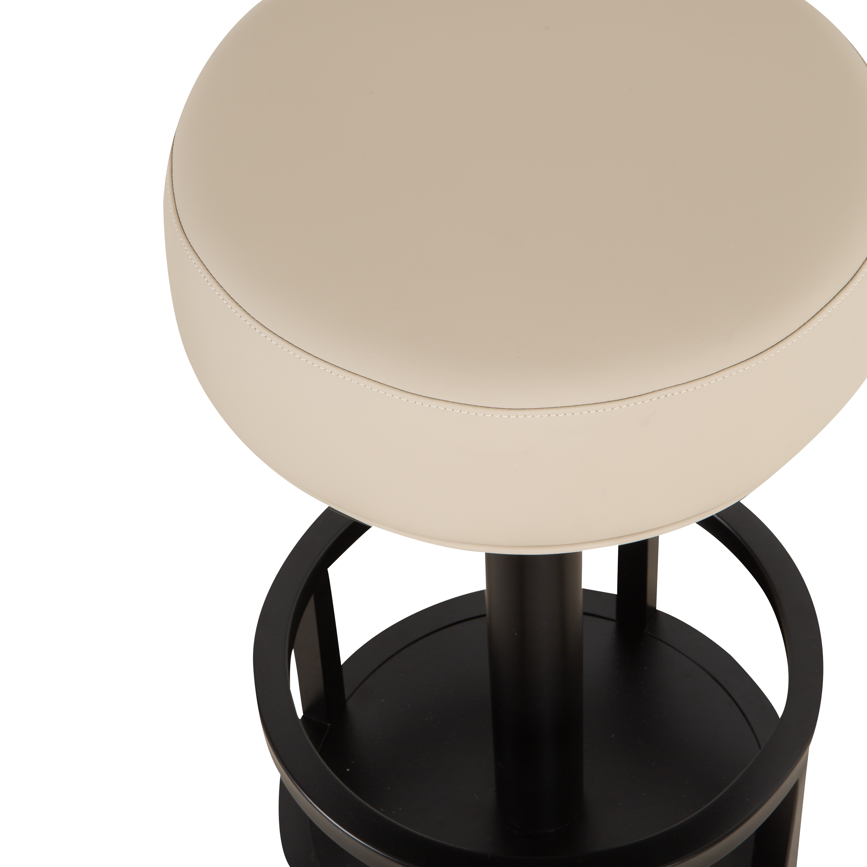 Drake Modern Counter Stool - Adjustable Height Bar Stool with Padded Seat for Kitchen Island, Breakfast Bar & Dining - Comfortable & Stylish Home Furniture