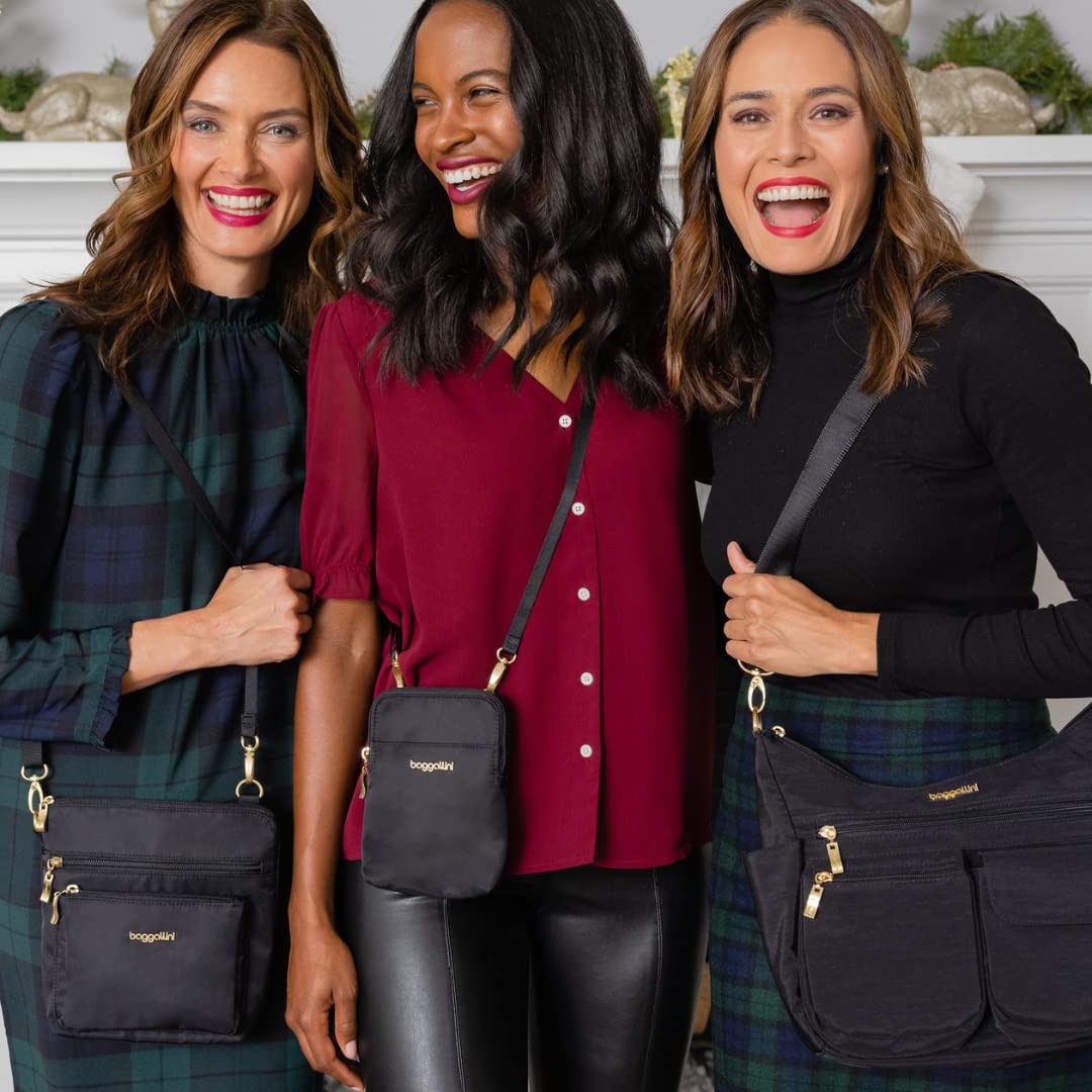 Baggallini Modern Everywhere Bag - Stylish Crossbody Purse for Women, Lightweight Travel Tote with Multiple Pockets - Perfect for Work, Travel & Daily Errands