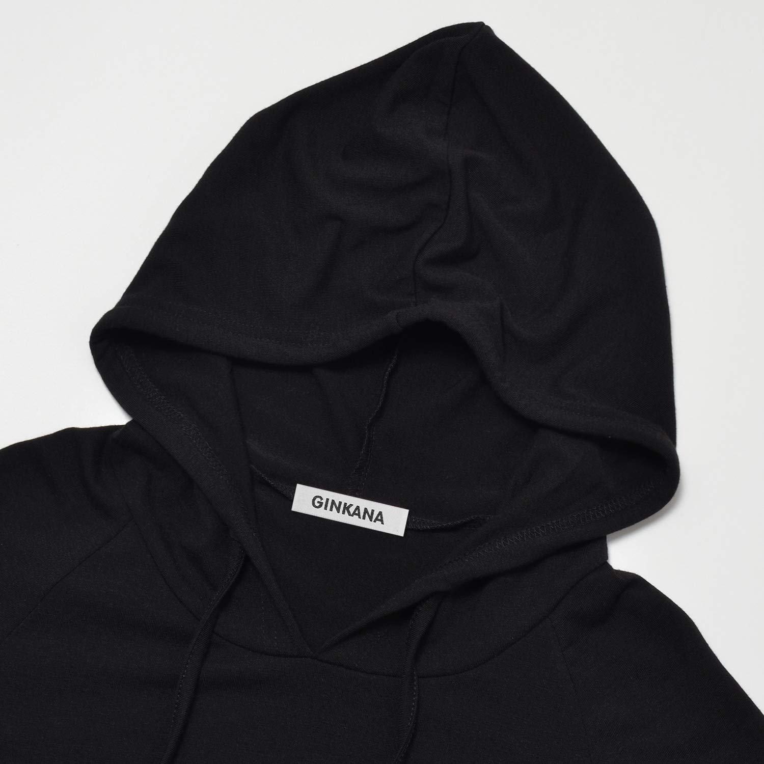 GINKANA Maternity Hoodie - Soft Long Sleeve Pregnancy Sweatshirt for Women | Comfortable Casual Maternity Top for Everyday Wear | Perfect for Pregnancy Photos, Baby Showers & Relaxing at Home