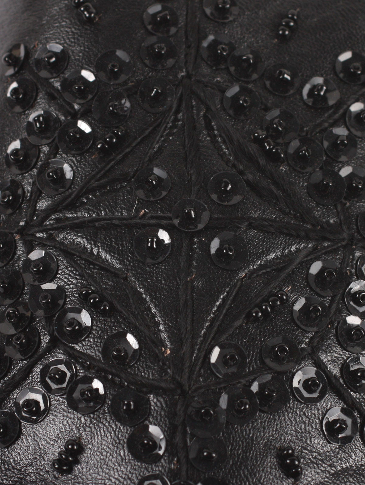 Sparkly Black Moroccan Babouche Slippers for Women - Comfortable Embroidered House Shoes for Lounge, Home & Gift Giving