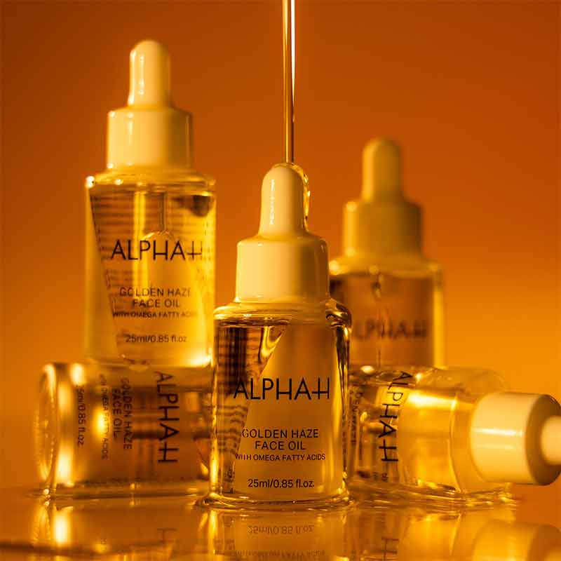 Alpha H Golden Haze Face Oil - Hydrating & Brightening Facial Treatment for Glowing Skin | Perfect for Nighttime Routine & Dry Skin Care
