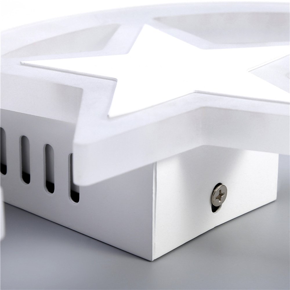 Modern Acrylic LED Wall Lamp - Moon Shape White Light for Living Room, Bedroom, Kids Room, Restaurant & Bar Decor - Creative Decorative Lighting for Reading, Study & Relaxation