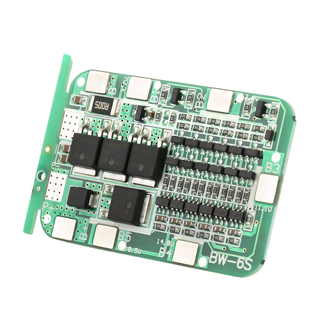 6S 15A 22V 24V Lithium Battery Charging Board PCB Module - Li-ion Battery Protection Circuit for DIY Power Banks, E-Bikes & Solar Energy Storage Systems