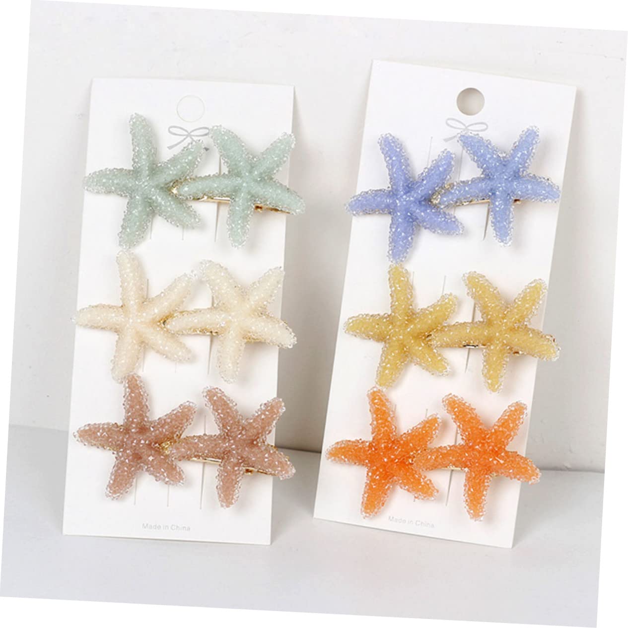 Minkissy Glitter Star Hair Clip for Women & Girls - Alloy Hairpin Accessories for Parties & Daily Wear