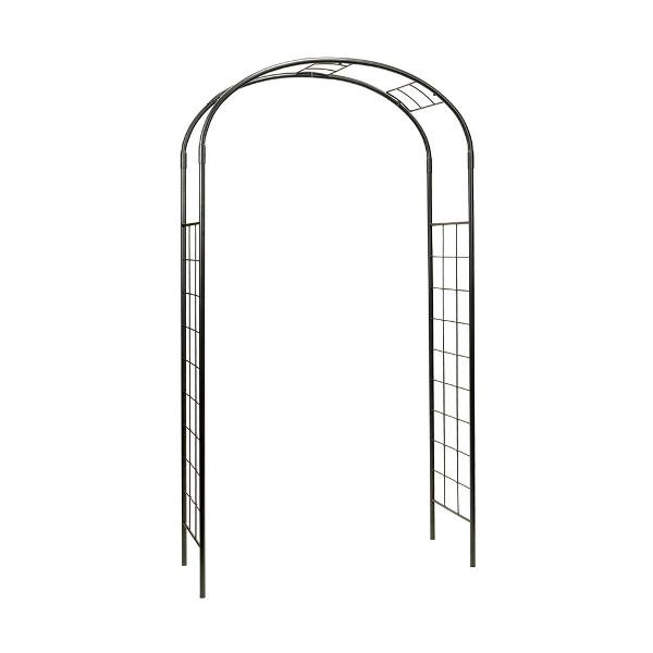 Achla Designs Monet Arbor Arb 10 - Elegant Garden Arch for Outdoor Weddings, Vine Support & Backyard Decor