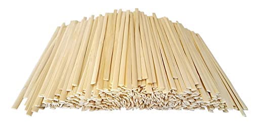 SWASTHA HYGIENE 5.5 Inch Natural Wooden Stir Sticks for Drinks, Cocktails, Coffee & Tea - Eco-Friendly Bamboo Stirrers for Bars, Cafes & Home Use - Pack of 50 - Perfect for Mixing Beverages, Iced Coffee & Hot Drinks